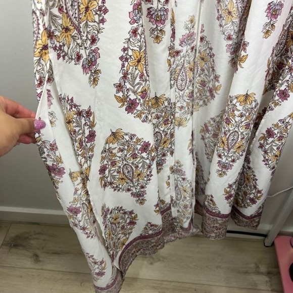 Show Me Your Mumu Karmyn Cape in Flower Shower Floor length Size medium BOHO - Picture 4 of 10